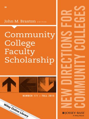 cover image of Community College Faculty Scholarship, CC 171